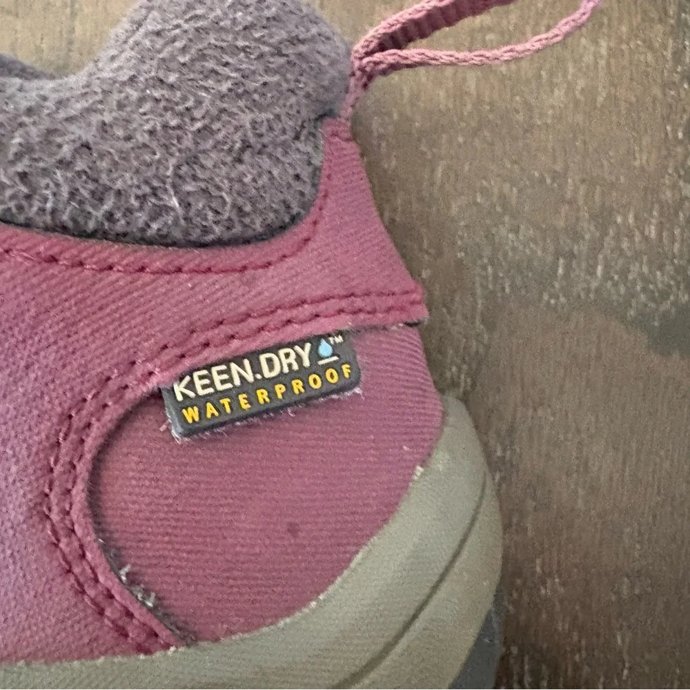 Keen Kootenay II‎ Waterproof Snow Winter Boot Purple Kids Size 13